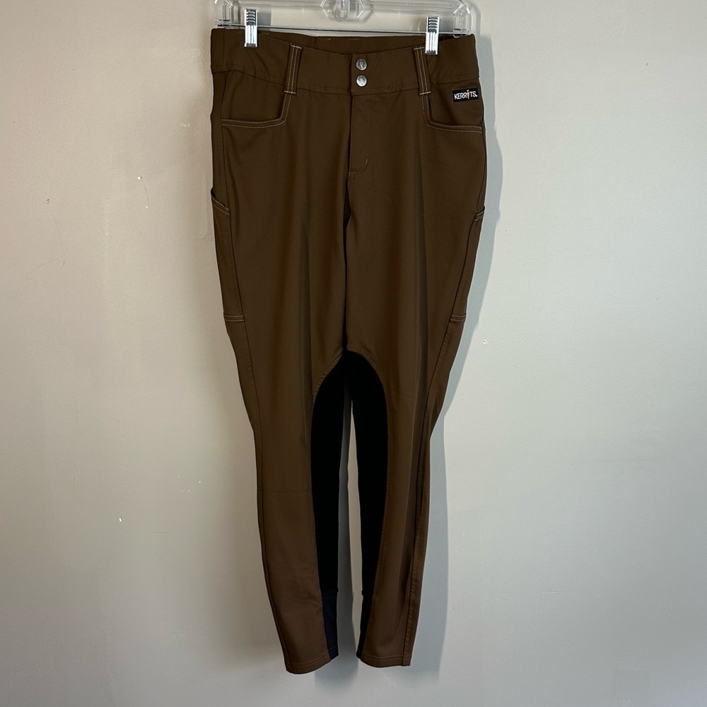 Kerrits Brown Equestrian Riding Pants Size M